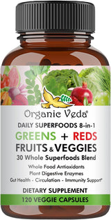 Suplemento Vegano de Frutas y Verduras en Cápsulas