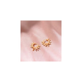 Aretes con circonita cúbica para mujer