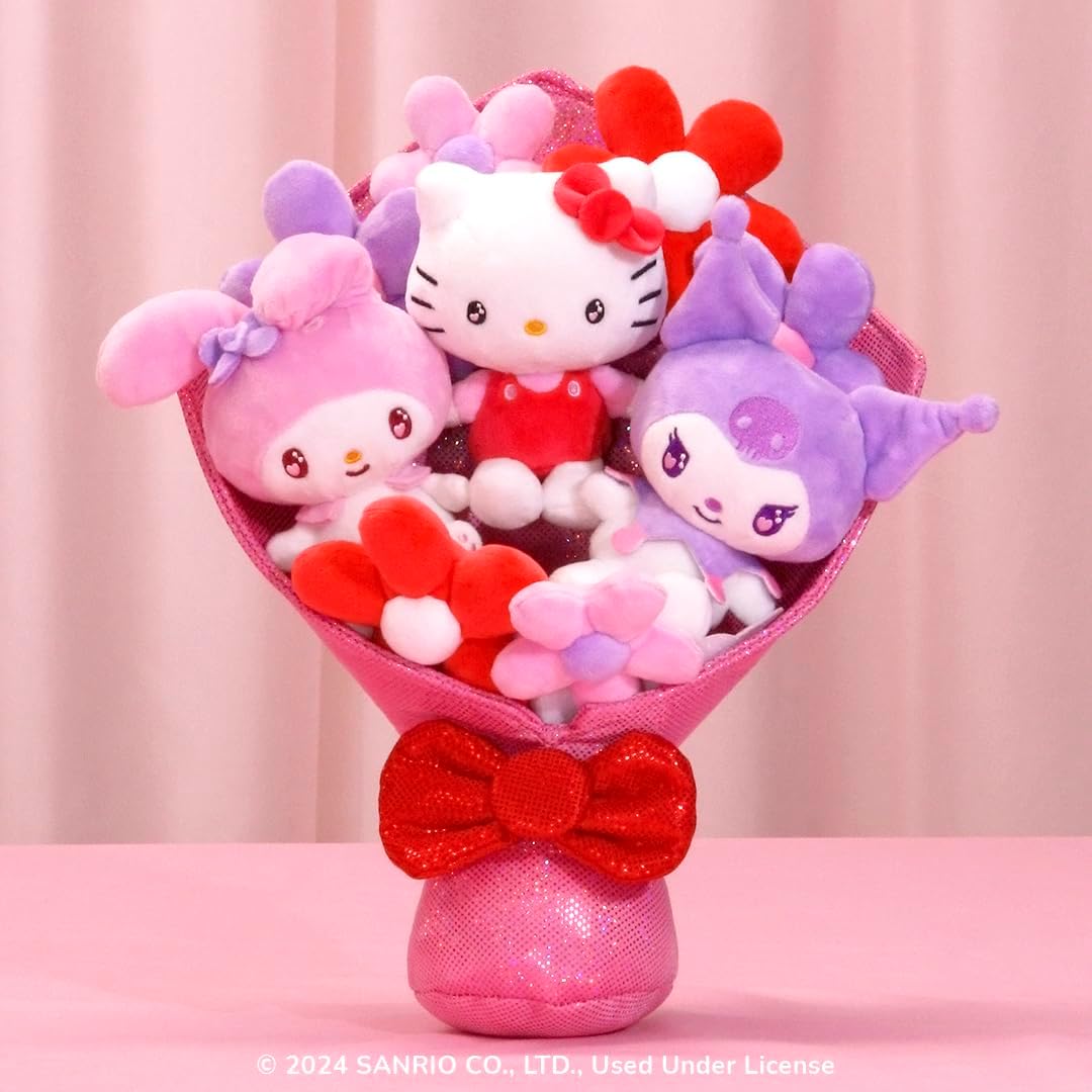 Ramo de Peluches Hello Kitty y Amigos - 9 Peluches - Sanrio