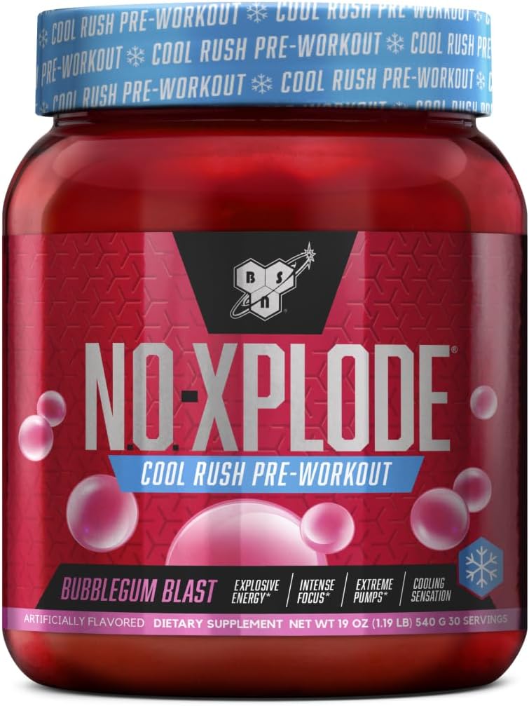 N.O.-XPLODE Preentreno con Creatina y Beta-Alanina BSN 30s