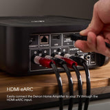 Amplificador Denon Home, 100W x 2, HEOS, Wi-Fi, AirPlay 2