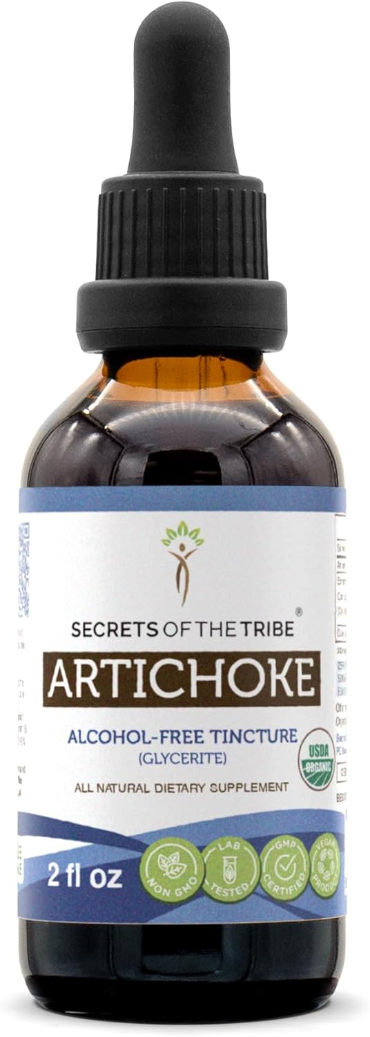 Suplemento Alcachofa USDA Organic Extracto sin alcohol  2 oz