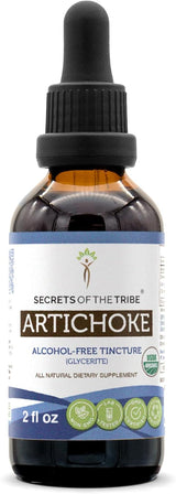 Suplemento Alcachofa USDA Organic Extracto sin alcohol  2 oz