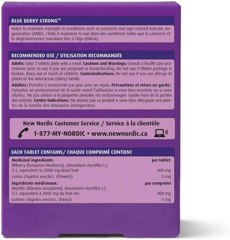 NEW NORDIC Blueberry Strong | Macular Pigmentation  Night