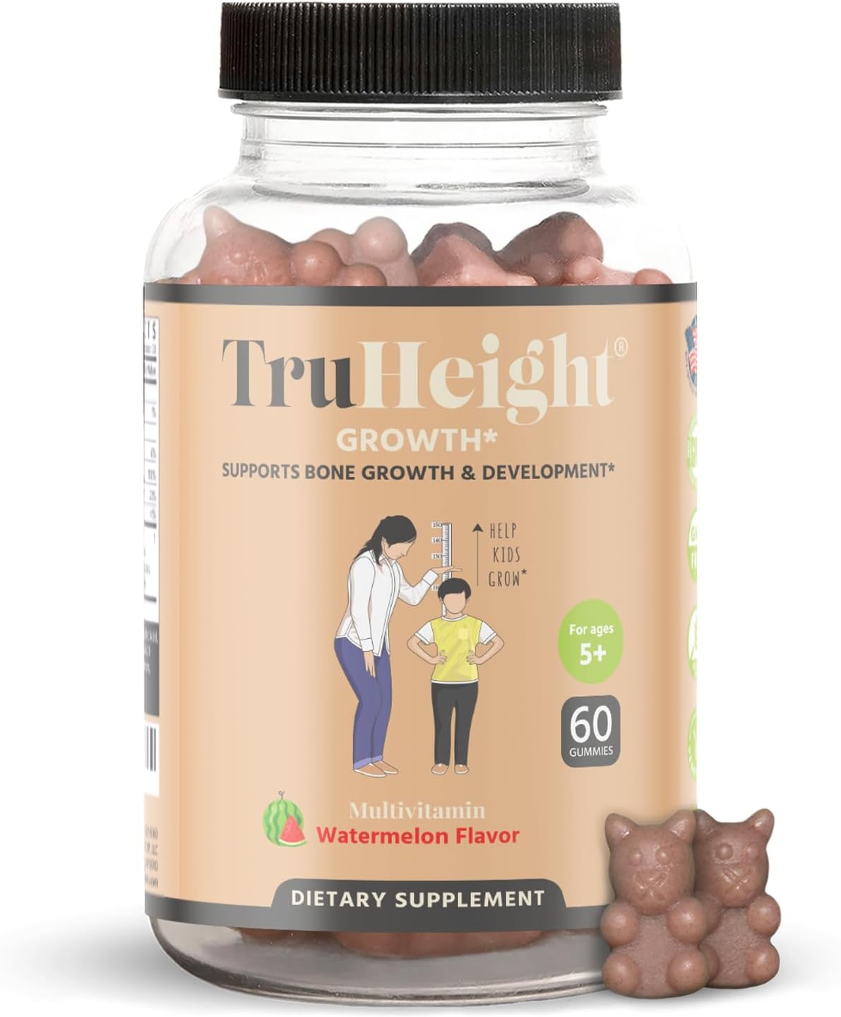 Gummies de Crecimiento TruHeight - Suplemento Natural para Niños