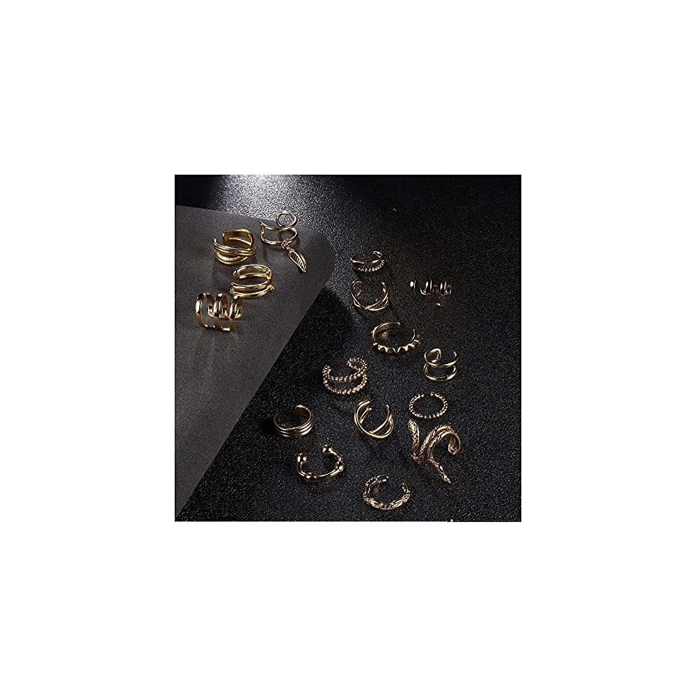 Aretes ajustables para mujer sin perforación para mujeres