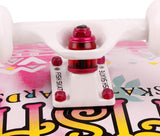 Skateboard Completo 31''x8'', Madera Arce 7 Capas, Doble Kick