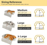 Cama para Perro Codi - Antiestrés, Lavable, 41x37x6 pulgadas