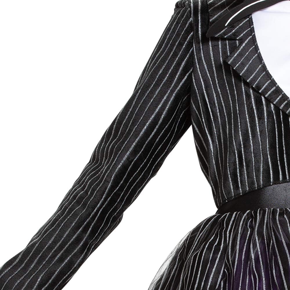 Disfraz Niñas Jack Skellington Tutu Deluxe - Pesadilla Antes de Navidad