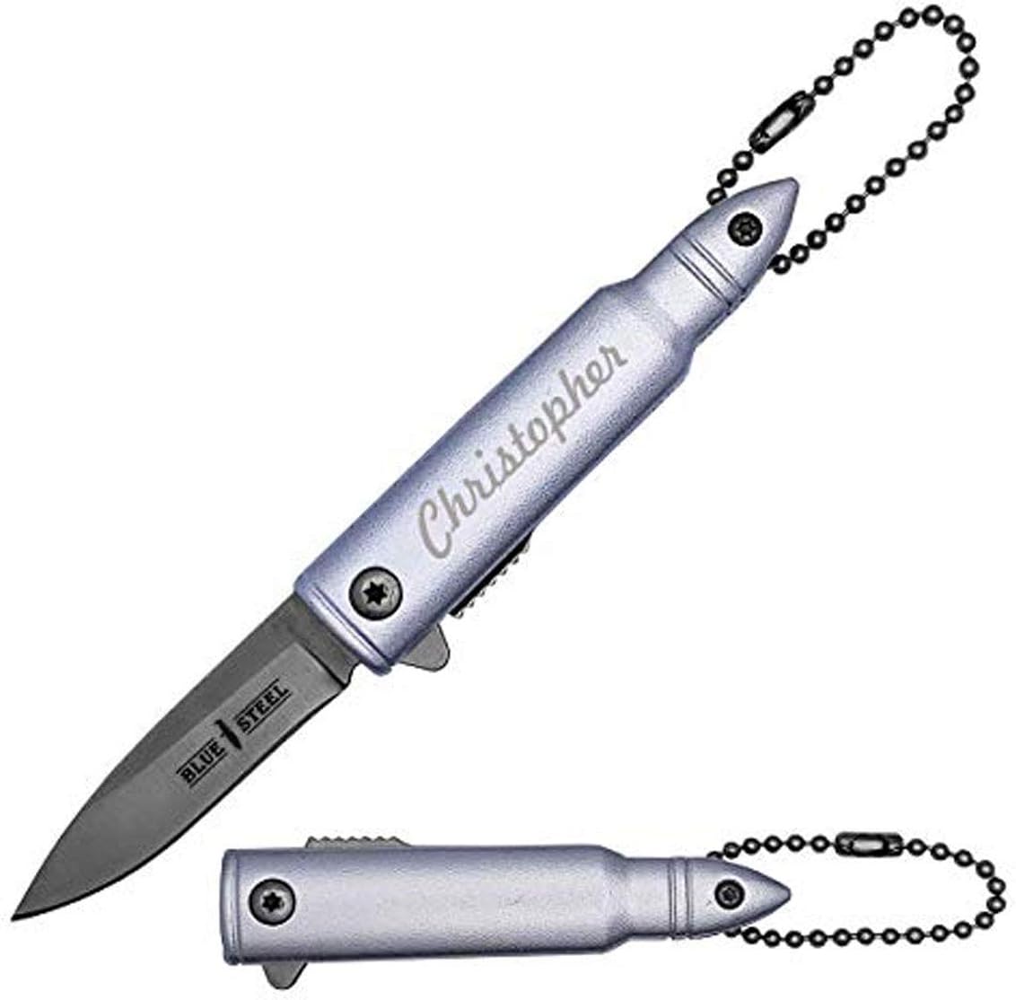 Cuchillo de bolsillo grabado con láser personalizado