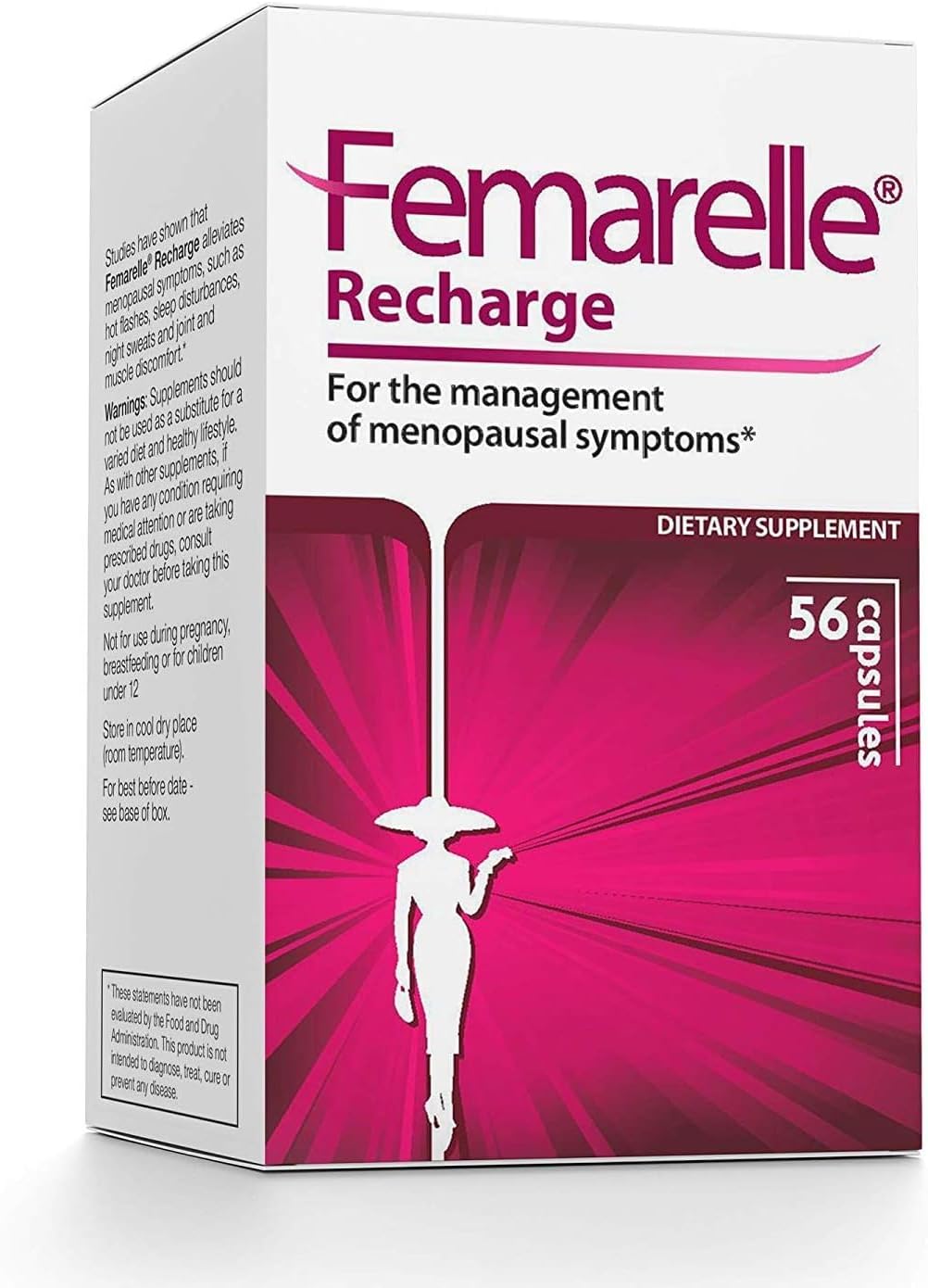 Suplementos Femarelle Recharge para la Menopausia 1 Mes