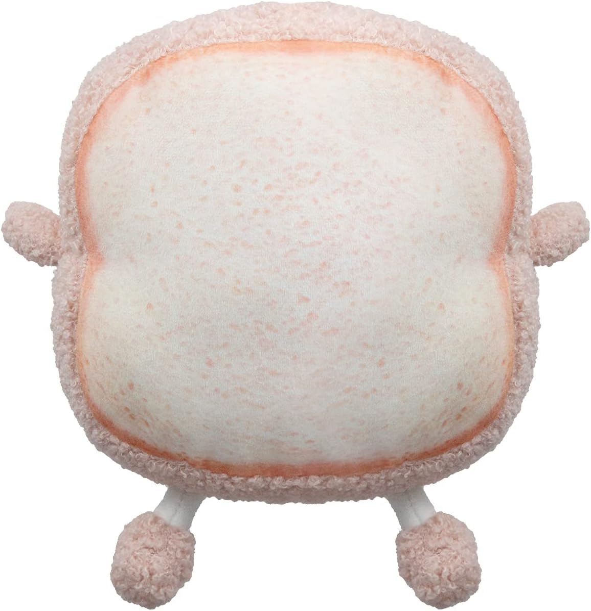 Peluche de pan tostado rosado