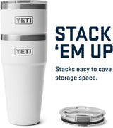 Vaso YETI Rambler 30 oz, Acero Inoxidable Aislado al Vacío
