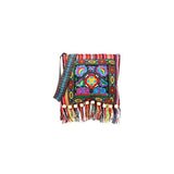 Bolsos de hombro estilo vintage étnico tribal bordado