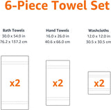 Sets de Toallas  Juego de toallas de baño de algodón