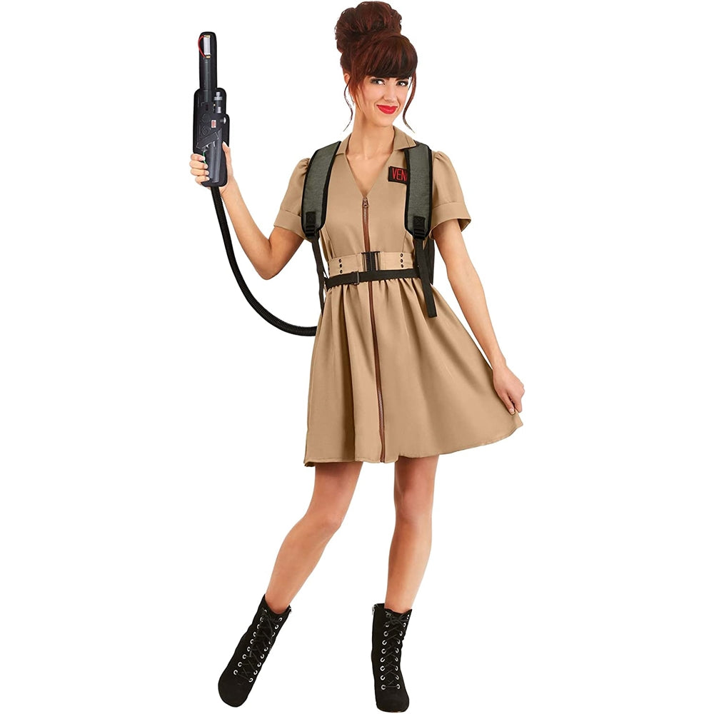 Vestido de disfraz de cazafantasmas para mujer talla XL