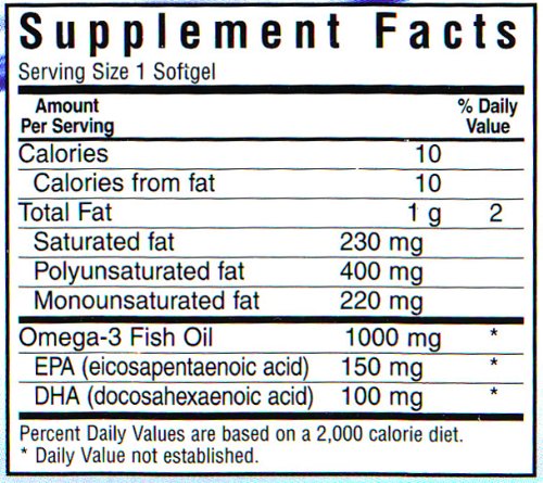Cápsulas blandas de aceite de salmón Omega-3 natural