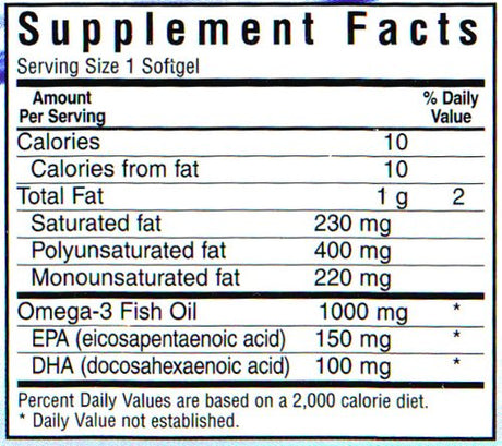 Cápsulas blandas de aceite de salmón Omega-3 natural