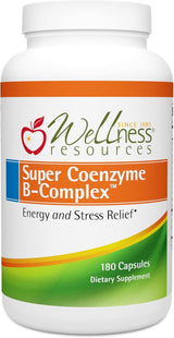 Super Coenzyme B Complejo - Wellness Resources 180 cápsulas
