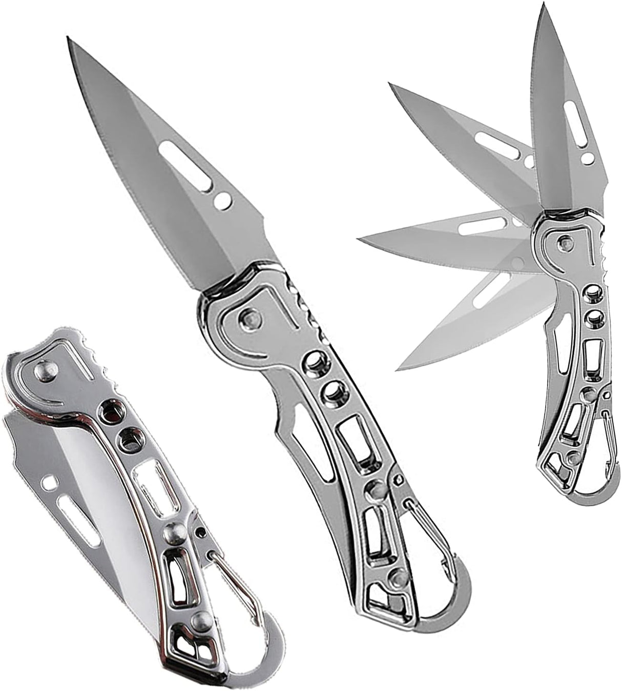 Cuchillo plegable de bolsillo, táctico, súper afilado