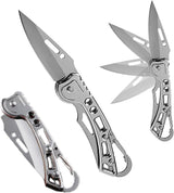 Cuchillo plegable de bolsillo, táctico, súper afilado