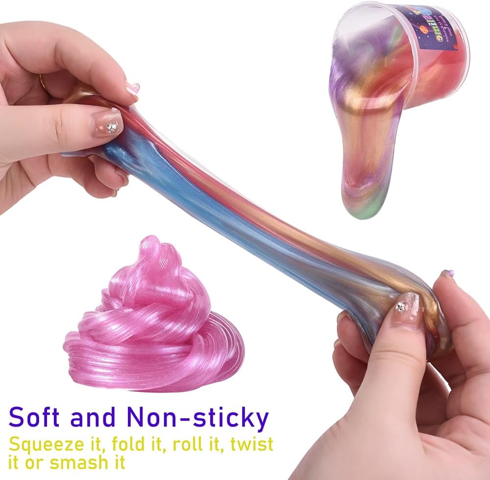 Kit de Slime Galáctico, Juguete Antiestrés para Niños