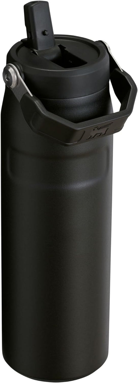 Botella de Agua con Pajilla Abatible 2.0, Acero Inoxidable