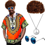 Disfraces Hippie - Conjunto de traje para hombre