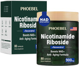 Reabastecimiento NAD+ 900mg (80 cápsulas) - Suplemento Vital