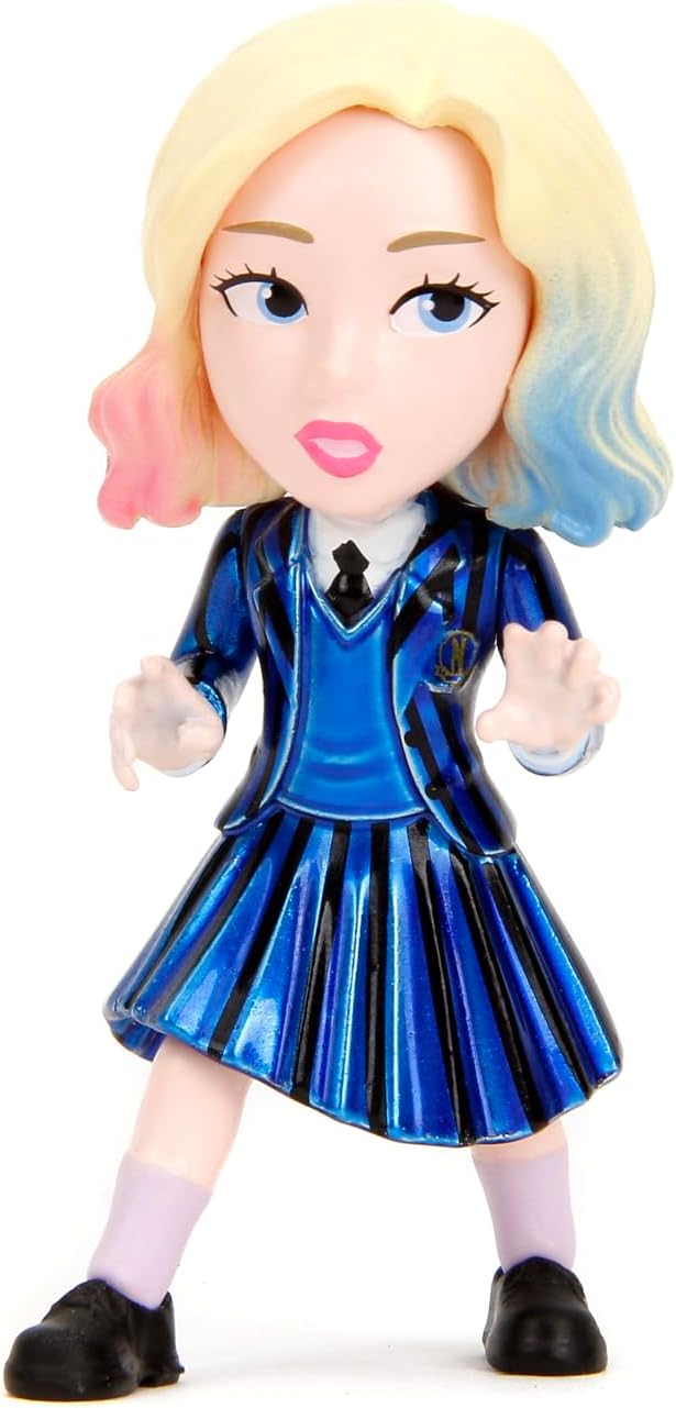 Figuras de Colección Jada Wednesday 2.5 Metalfigs 4-Pack