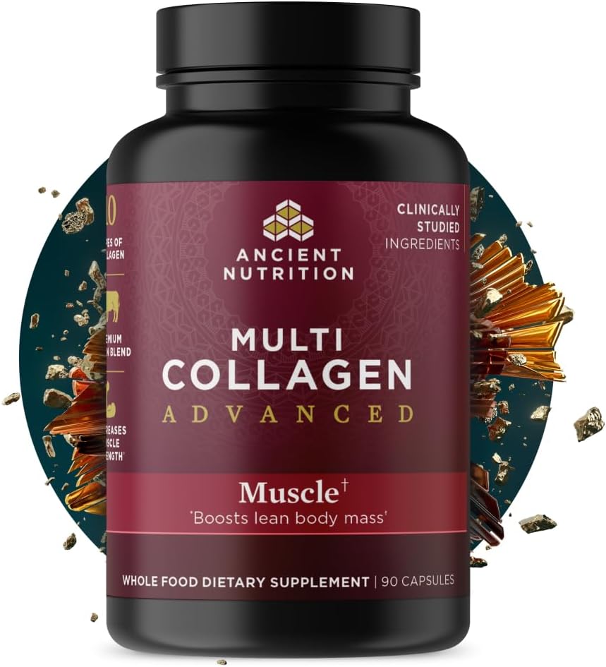 Proteína de Colágeno Avanzado con Probióticos, 90 uds