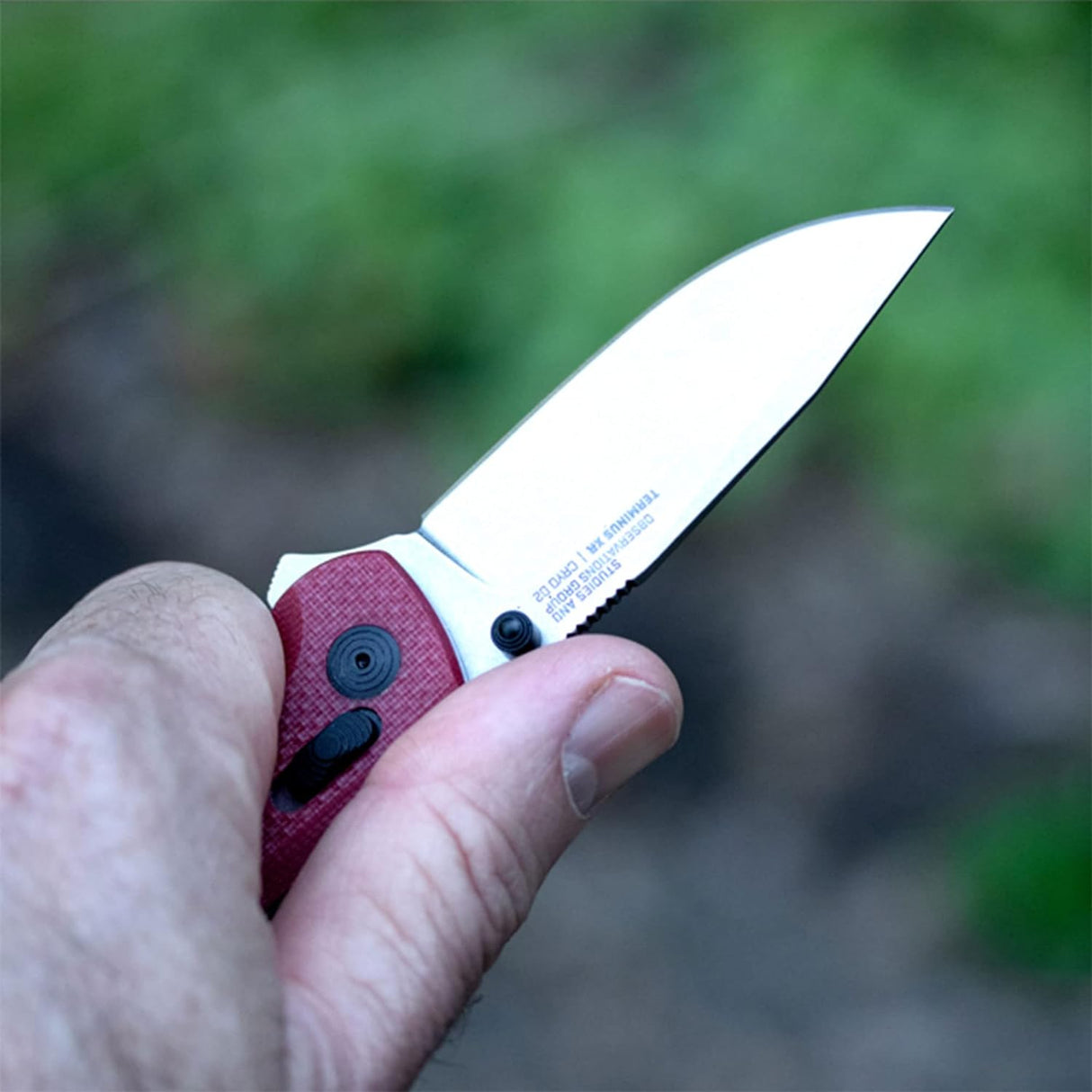 Cuchillo plegable ambidiestro EDC Terminus XR G10