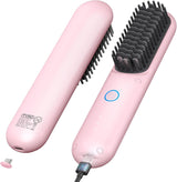 Cepillo alisador de pelo inalámbrico alisador para mujeres