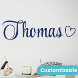 Adhesivo de Pared Nombre - Decoración Infantil - WM1001
