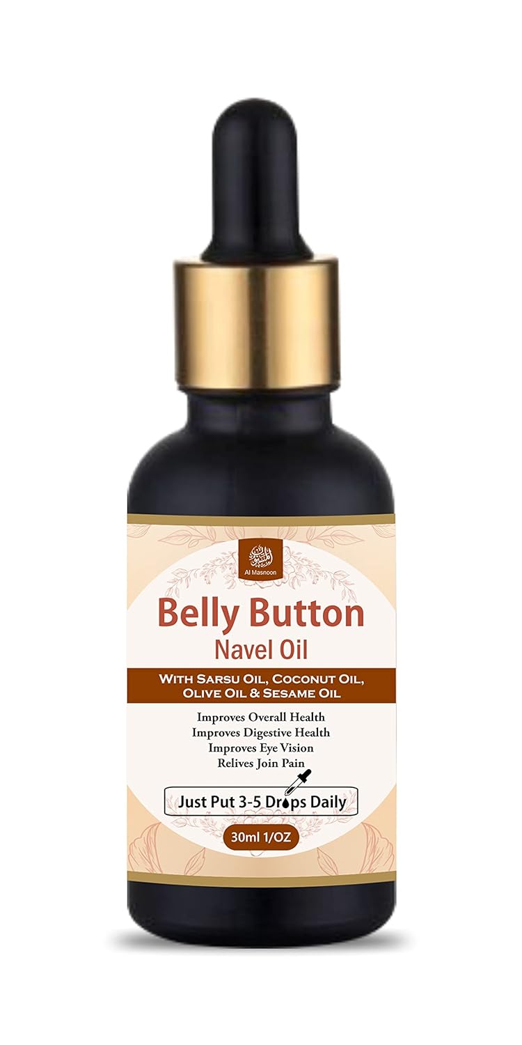 Aceite para ombligo con coco de 1.06 onzas al masnoon