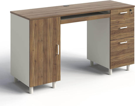 Escritorio Venice - Crafts & Comfort, 3 Cajones, Soporte CPU