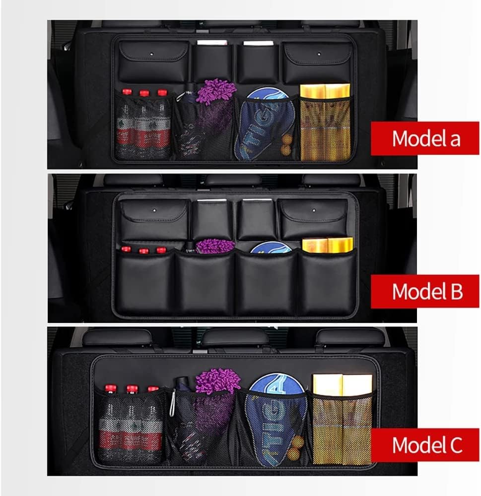 Organizador de Maletero, PU Cuero, Impermeable, Tamaño B