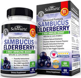 BioSchwartz - Cápsulas de saúco con zinc y vitamina C