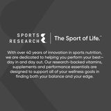 Softgels de Ashwagandha Sports Research - Relajación y Sueño 60u