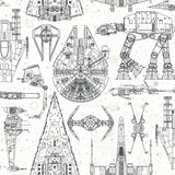 RoomMates Star Wars - Papel pintado para pegar y pegar