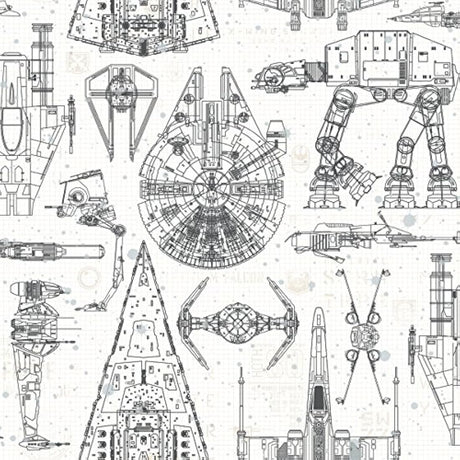 RoomMates Star Wars - Papel pintado para pegar y pegar