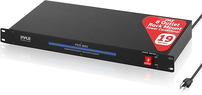 Rack Montaje De 19 Pulgadas, 1800 W PYLE-PRO PCO800