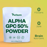 Suplemento Puro de Alpha GPC para Memoria y Concentración