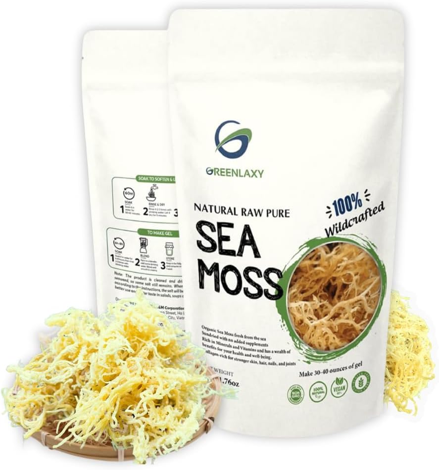 Moss de Mar Orgánico Natural Sin GMO 50g