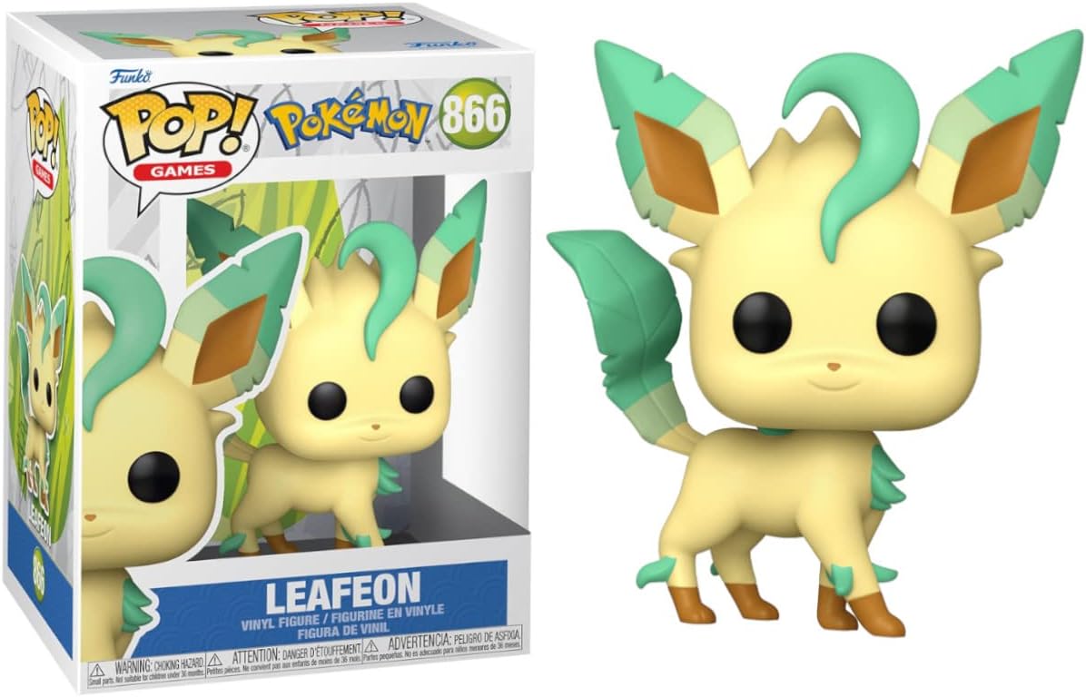 Figurita Coleccionable Leafeon Funko Pop - Pokémon - Oficial