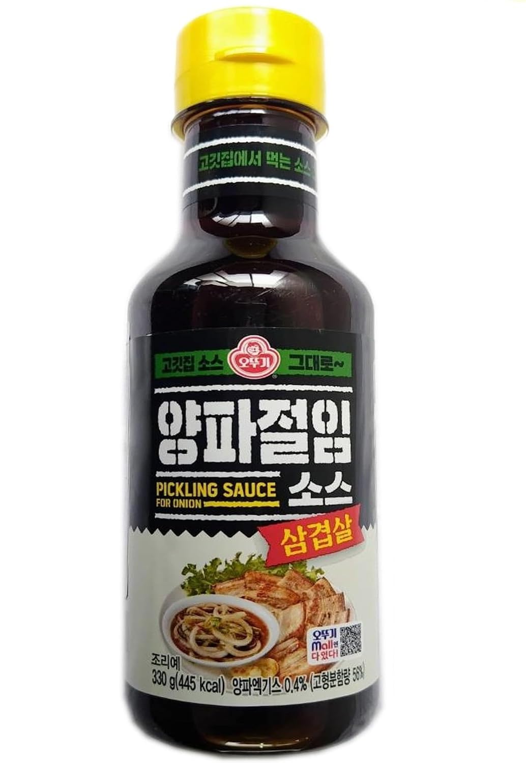 Salsa de encurtido para cebolla OTTOGI, ideal para BBQ 330g