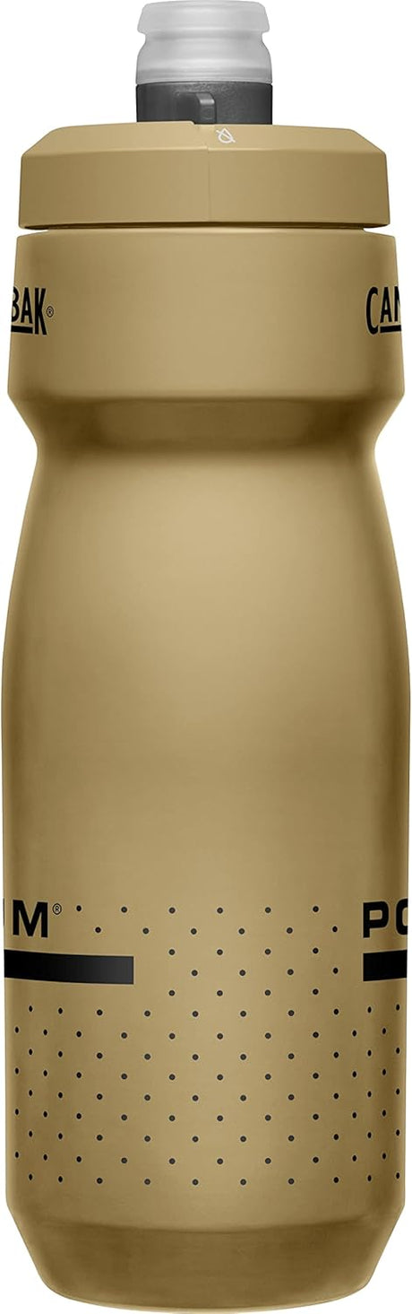 CamelBak Botella de agua Podium Bike de 24 onzas, color dorado