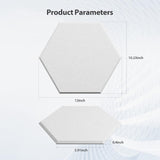 Paneles Acústicos Autoadhesivos, Alta Densidad, Hexagonales