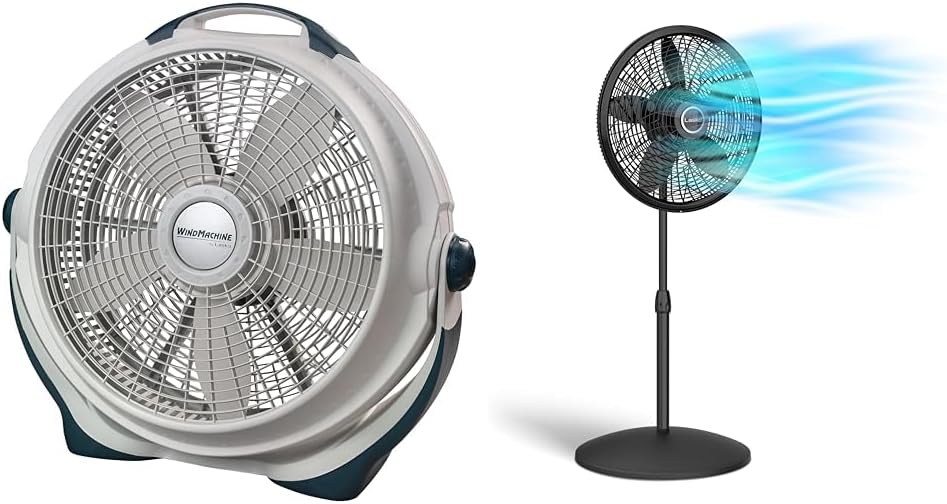 Ventilador de pie Lasko, oscilante, 3 velocidades, 18, 1827