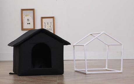 Casa para Gatos Exteriores, Cat House, Impermeable, Mediana